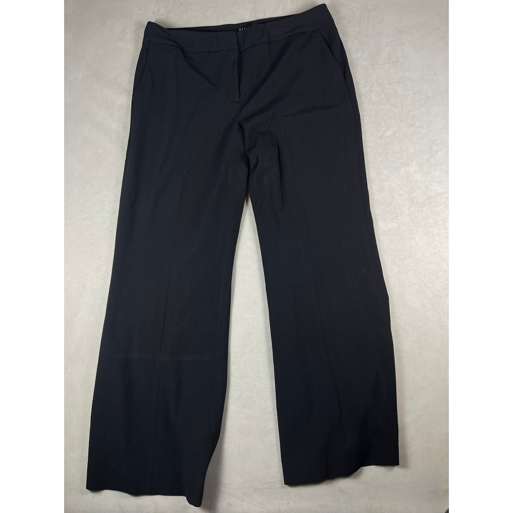 Alex‎ Marie Black Wide Leg Dress Pants Womens Size 16 Professional Work Trousers